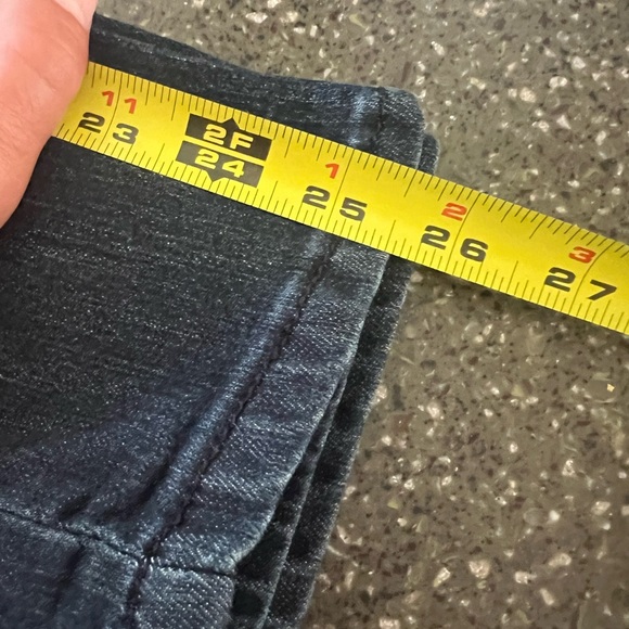 Democracy Luxe High Rise "Ab"solution Ankle Length Skinny Jeans | Denim | Slim - Picture 11 of 11